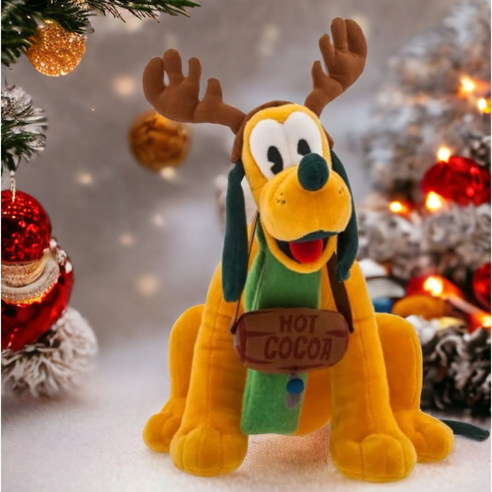 Disney Pluto Scented Holiday Plush – 10 ½ Inches